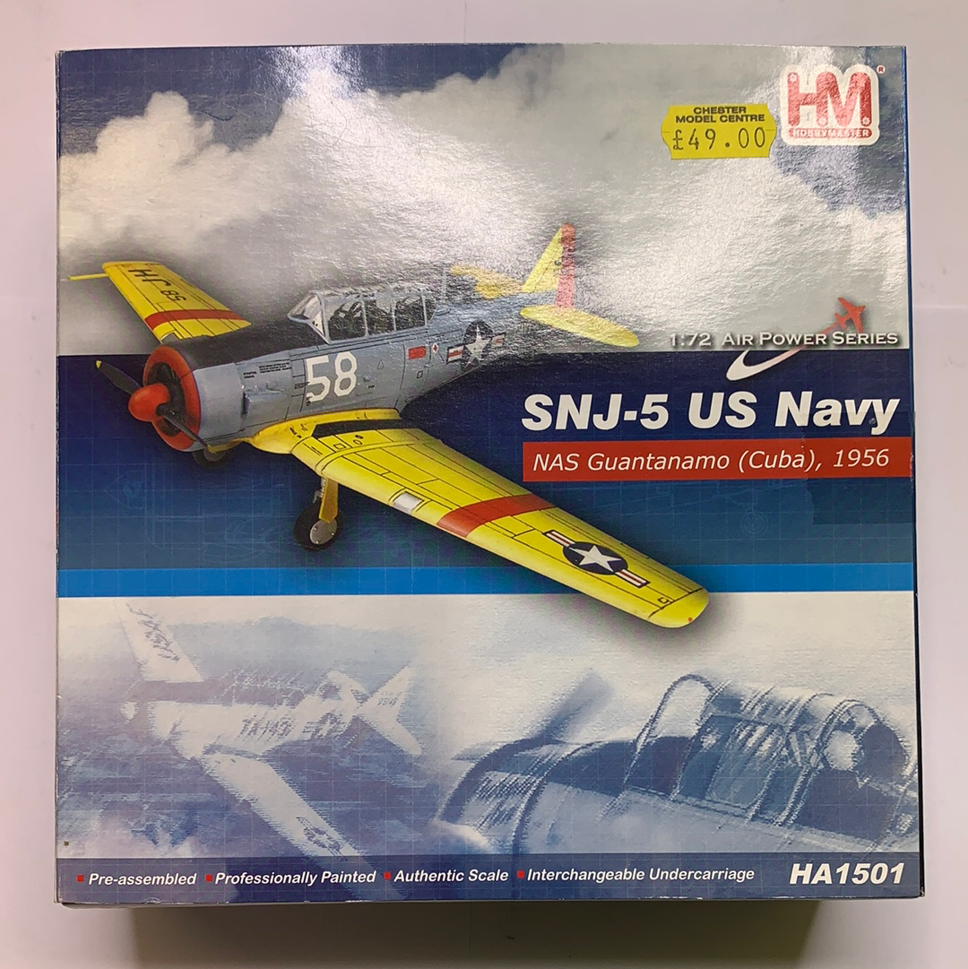 SNJ-5 US Navy NAS Guantanamo Cuba 1956 - Chester Model Centre