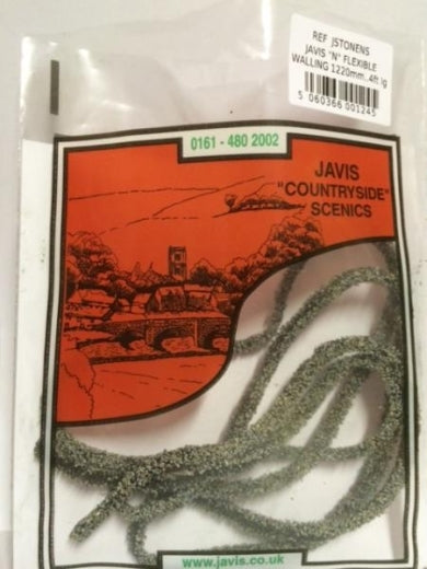 N Gauge Flexible Walling 1220mm 4ft - Chester Model Centre