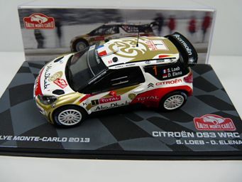 Rallye Monte Carlo - Citroen Ds3 Wrc 2013 Winner 2013 Monte Car S.Loeb / D.Elena - Chester Model Centre