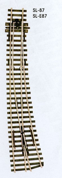 Curved Double Radius L/H Turnout - Chester Model Centre