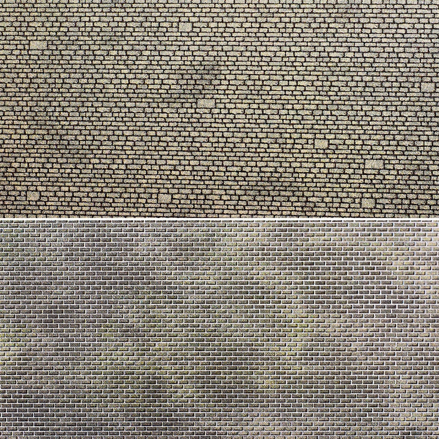 Mixed Stonework Builder Sheets N Scale - Chester Model Centre