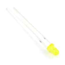 Pack of 10 3mm 12V LED Yellow - Chester Model Centre