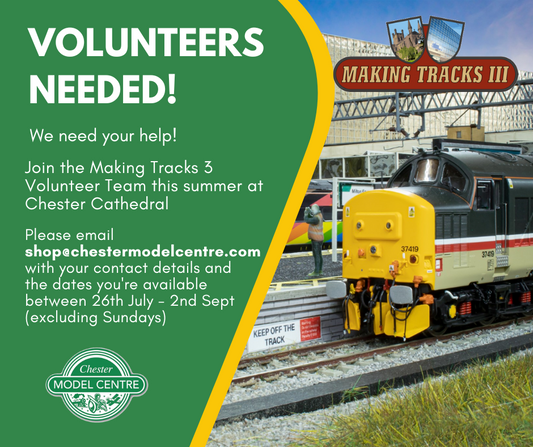 Volunteers Wanted for Making Tracks 3 at Chester Cathedral