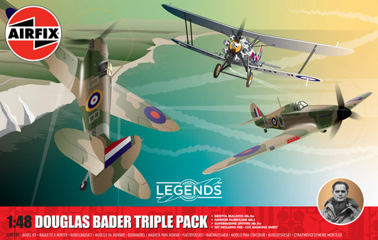 Airfix A40101 Legends Douglas Bader Triple Pack