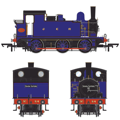 ACCURASCALE ACC2426 HOLDEN J67/J69 Class 0-6-0T GER 84 - Ultramarine - Era 2 - Chester Model Centre