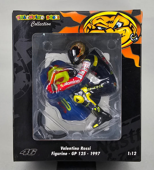 MINICHAMPS Limited Edition (7,464 pieces) #312 970146 - 1/12 Scale Resin Figurine Valentino Rossi GP 125 1997 - Chester Model Centre