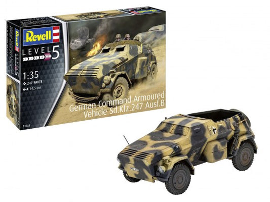 Revell 03335 German Command Armoured Vehicle Sd.Kfz.247 Ausf.B - Chester Model Centre
