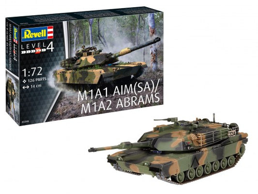 Revell 1:72 M1A1 AIM(SA)/M1A2 Abrams - Chester Model Centre