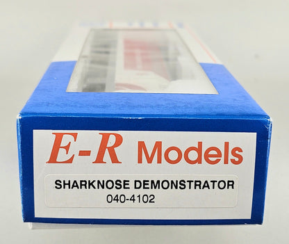 E-R Models HO Scale #040-4102 American Baldwin RF16 Sharknose Demonstrator BO-BO Diesel Locomotive "The Baldwin Locomotive Works' No.6001 (DC)
