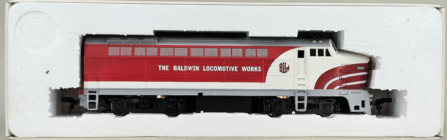 E-R Models HO Scale #040-4102 American Baldwin RF16 Sharknose Demonstrator BO-BO Diesel Locomotive "The Baldwin Locomotive Works' No.6001 (DC)