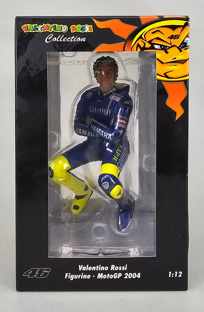 MINICHAMPS Limited Edition (4646 Pieces) #312 049046 - 1/12 Scale Resin Figurine Valentino Rossi MotoGP 2004 - Chester Model Centre
