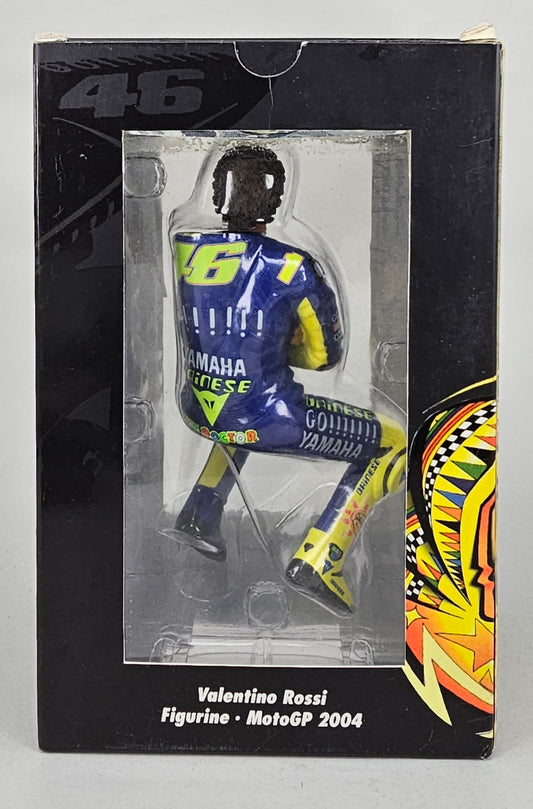 MINICHAMPS Limited Edition (4646 Pieces) #312 049046 - 1/12 Scale Resin Figurine Valentino Rossi MotoGP 2004 - Chester Model Centre