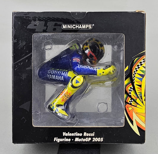 MINICHAMPS Limited Edition (2999 pieces) #312 050146 - 1/12 Scale Resin Figurine Valentino Rossi MotoGP 2005 - Chester Model Centre