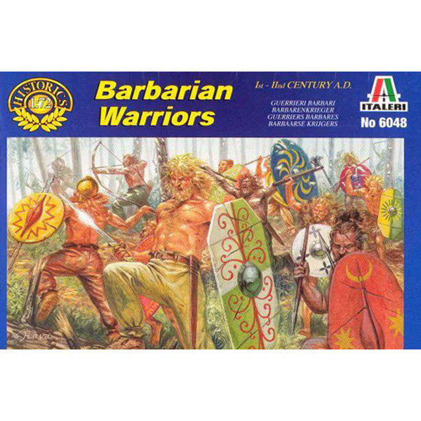Italeri 1:72 6048 Barbarian Warriors Vintage Box