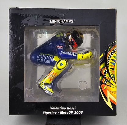 MINICHAMPS Limited Edition (2999 pieces) #312 050146 - 1/12 Scale Resin Figurine Valentino Rossi MotoGP 2005 - Chester Model Centre
