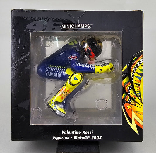 MINICHAMPS Limited Edition (2999 pieces) #312 050146 - 1/12 Scale Resin Figurine Valentino Rossi MotoGP 2005 - Chester Model Centre