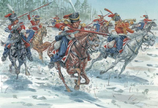 Italeri 1:72 6042 Cossack Cavalry Vintage Box