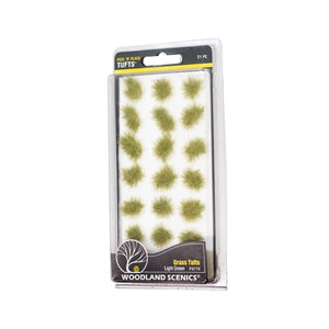 Woodland Scenic Peel 'n' Place Tufts Grass Tufts Light Green FS770 - Chester Model Centre