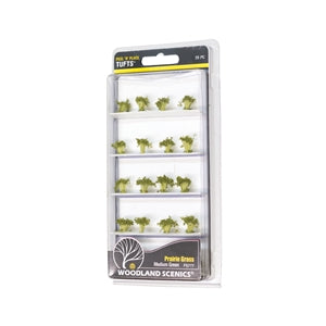 Woodland Scenic Peel 'n' Place Tufts Prairie Grass Medium Green FS777 - Chester Model Centre