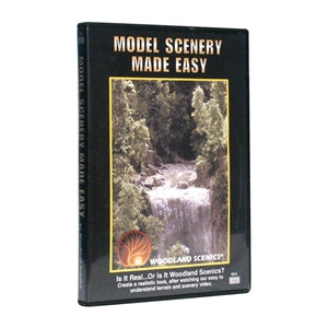 Woodland Scenics Model Scenery Made Easy DVD WR973 - Chester Model Centre