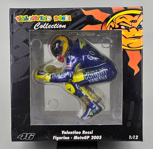 MINICHAMPS Limited Edition (2999 pieces) #312 050146 - 1/12 Scale Resin Figurine Valentino Rossi MotoGP 2005 - Chester Model Centre