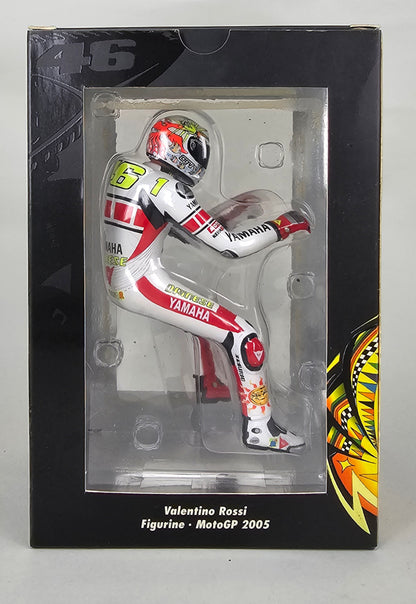 MINICHAMPS Limited Edition (3,999 items) 312 050086 - 1/12 Scale Seated Figurine Valentino Rossi MotoGP 2005 - Chester Model Centre