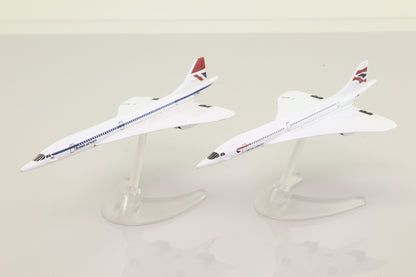 CORGI CSCA05002 British Airways Concorde 2 Piece Set - Chester Model Centre