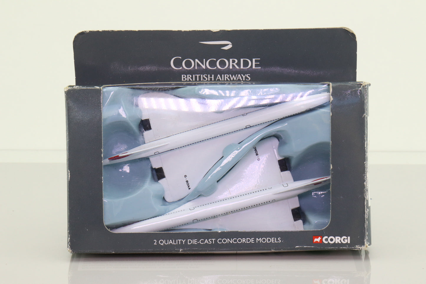 CORGI CSCA05002 British Airways Concorde 2 Piece Set - Chester Model Centre