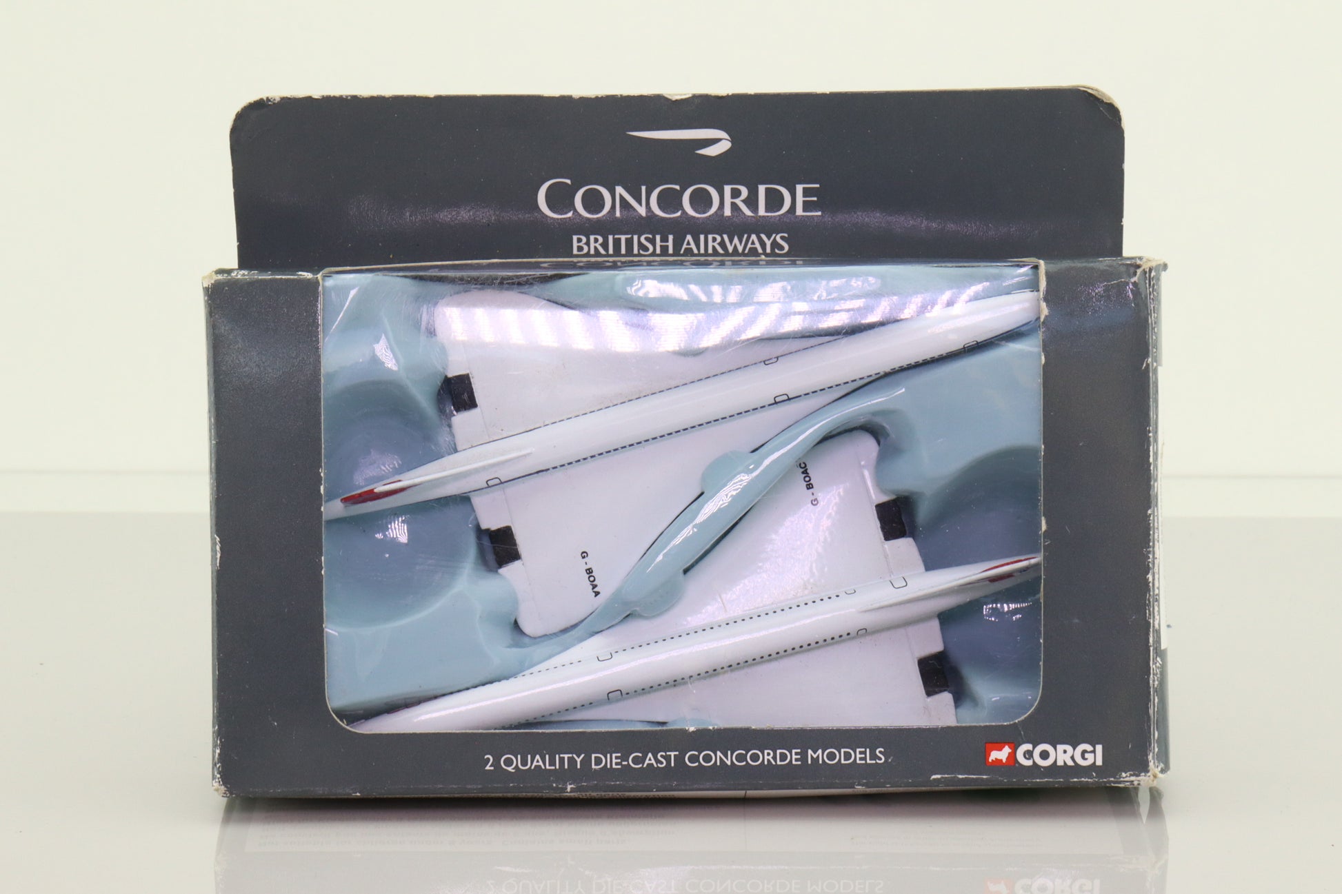 CORGI CSCA05002 British Airways Concorde 2 Piece Set - Chester Model Centre
