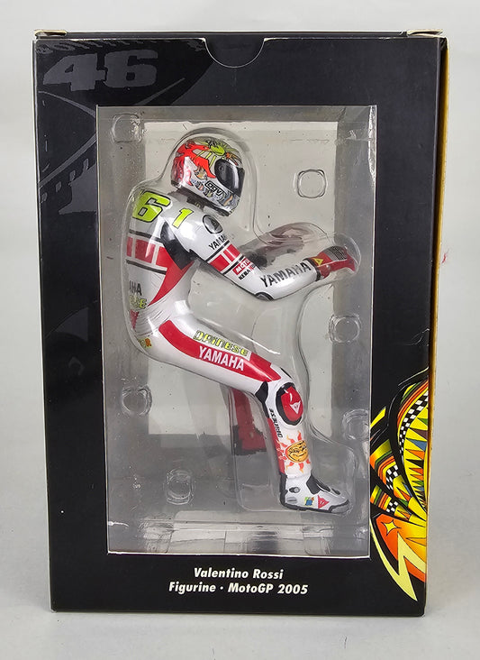 MINICHAMPS Limited Edition (3,999 items) 312 050086 - 1/12 Scale Seated Figurine Valentino Rossi MotoGP 2005 - Chester Model Centre