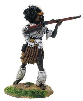 Britains Zulu War 20000 Zulu iNdluyengwe Regiment Standing Firing #1 - Boxed - Chester Model Centre