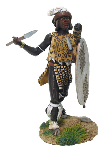 20003 Zulu War Osprey Art Series Zulu uThulwana Regiment, Throwing Spear No.1 - Chester Model Centre
