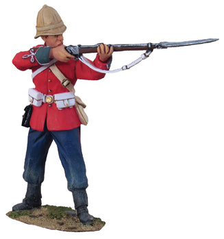 20006 Zulu War British 24th Foot Standing Firing No.1 - Chester Model Centre