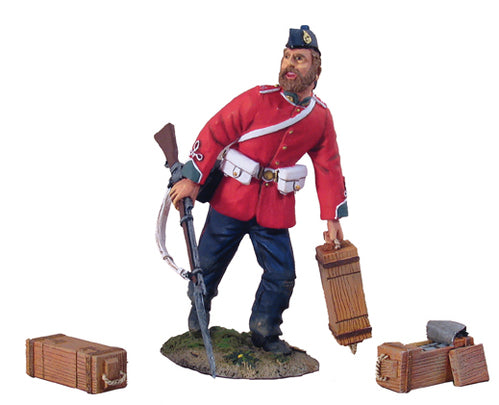 20015 Zulu War British 24th Foot with Ammo Crates - Chester Model Centre