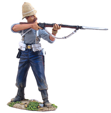 20039 Zulu War British 24th Foot Shirtsleeves Standing Firing No.1 - Chester Model Centre