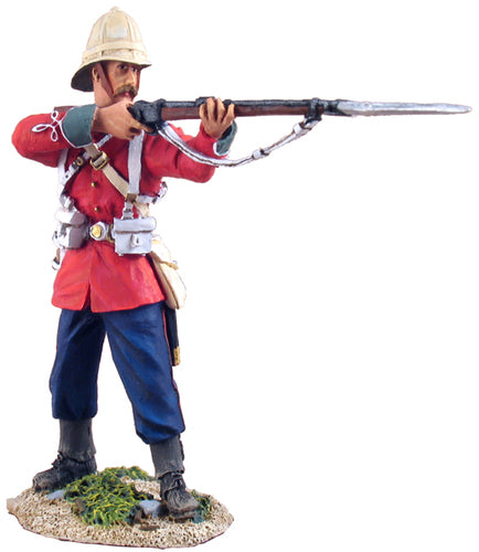 20095 Zulu War British 24th Foot Standing Firing No.3 - Chester Model Centre
