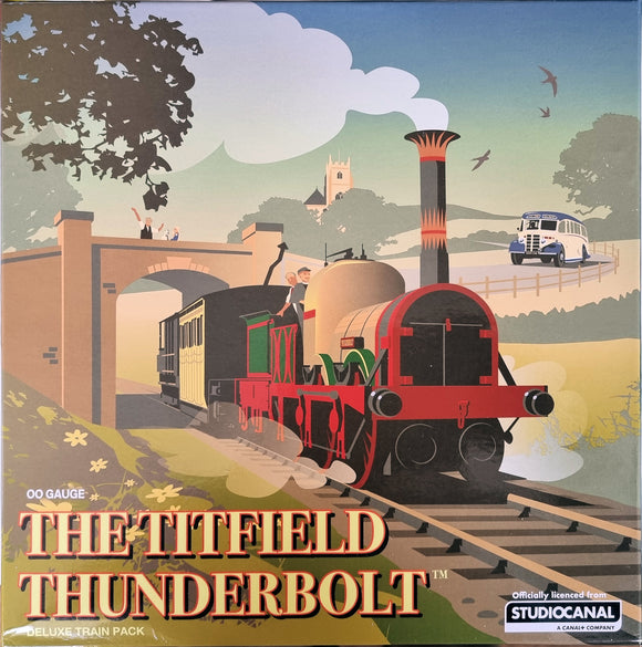Rapido Trains 922001 The Titfield Thunderbolt Deluxe 70th Anniversary Range Train Pack - DCC Sound Fitted - Chester Model Centre