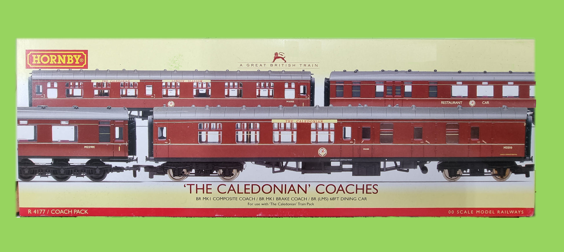 Hornby R4177 The Caledonian Coach Pack - Chester Model Centre