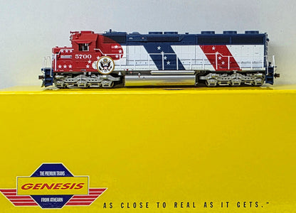 GENESIS HO Gauge #G67075 Santa Fe Bicentennial SD45-2 #5700 - Chester Model Centre