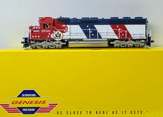 GENESIS HO Gauge #G67075 Santa Fe Bicentennial SD45-2 #5700 - Chester Model Centre
