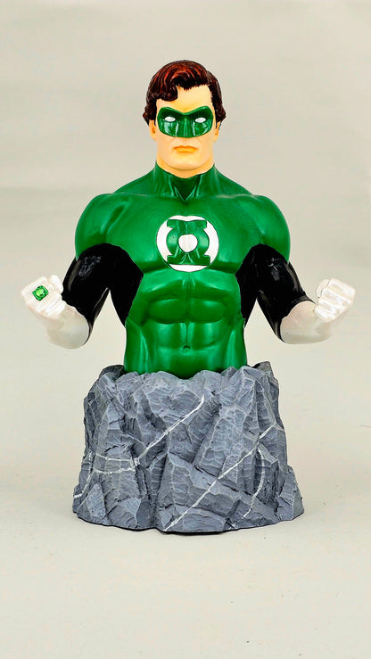 DC Direct Hand-Painted Cold-Cast Porcelain Mini Busts - GREEN LANTERN - Guardian Of The Universe