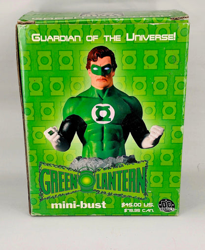 DC Direct Hand-Painted Cold-Cast Porcelain Mini Busts - GREEN LANTERN - Guardian Of The Universe