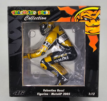 MINICHAMPS Limited Edition (2999 Pieces) 1/12 Scale #312 050196 Resin Figurine Valentino Rossi Laguna Seca MotoGP 2005 - Chester Model Centre