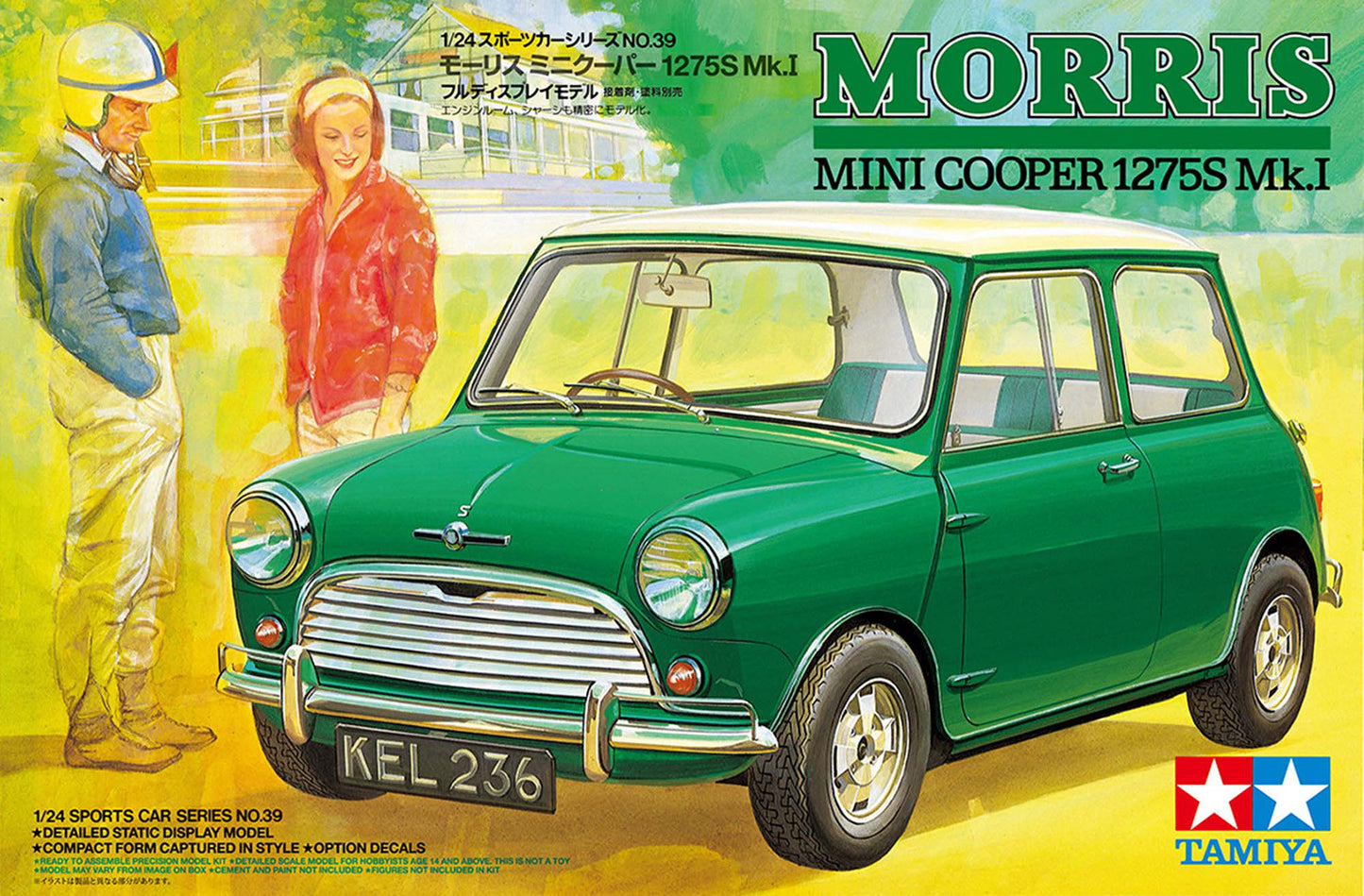 Tamiya 24039 1:24 Morris Mini Cooper 1275S Mk.I