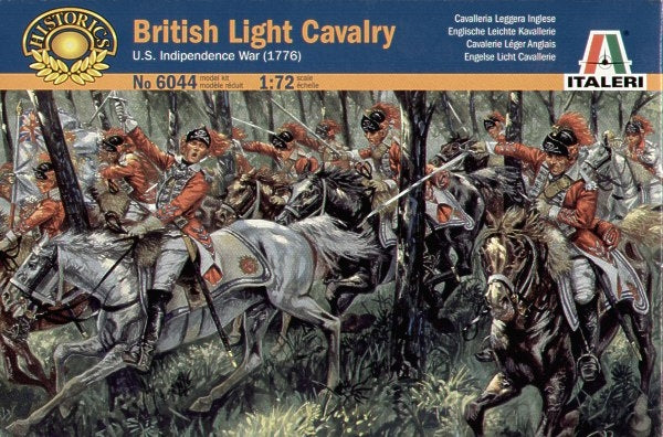 Italeri 1:72 6044 British Light Cavalry US Independence War 1776