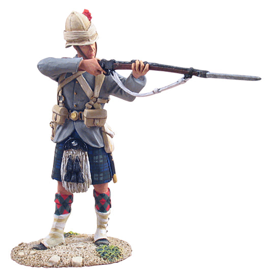 Britains 27007 British 42nd Black Watch Highlander Standing Firing No.1 - Chester Model Centre