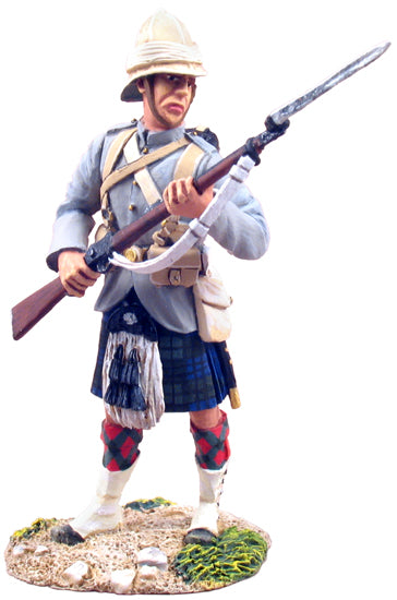 Britains 27018 British 42nd Black Watch Highlander At-The-Ready, No.1 - Chester Model Centre