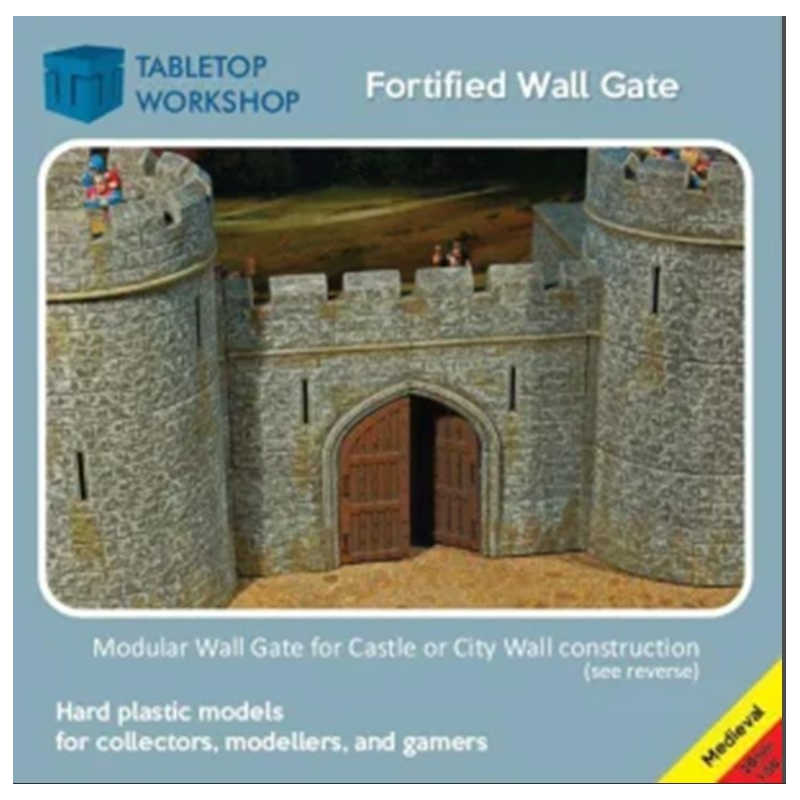 Tabletop Workshop Fortified Wall Gate - Chester Model Centre