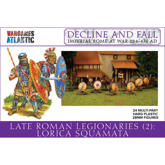 Wargames Atlantic Decline and Fall Late Roman Legionaries (2): Lorica Squamata
