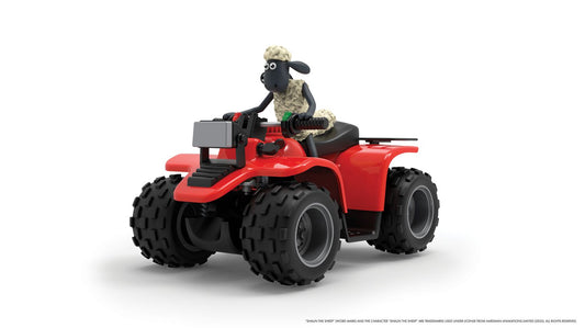 Corgi CC81001 Shaun the Sheep - Shaun Quad Bike (Red) - Chester Model Centre